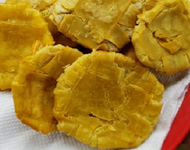 Fried Breadfruit - Plantains